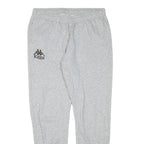 KAPPA Womens Joggers Grey Tapered L W30 L31