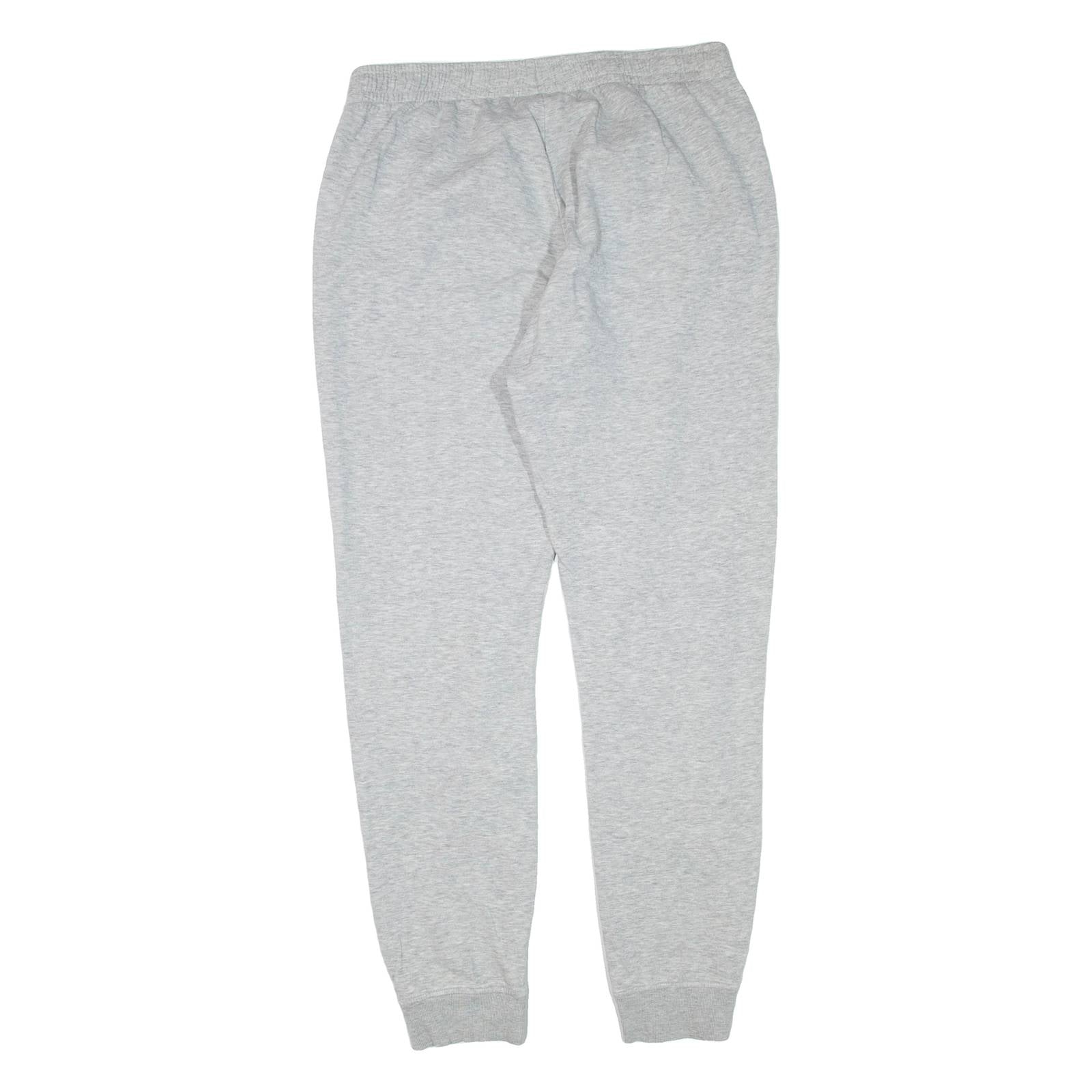 KAPPA Womens Joggers Grey Tapered L W30 L31