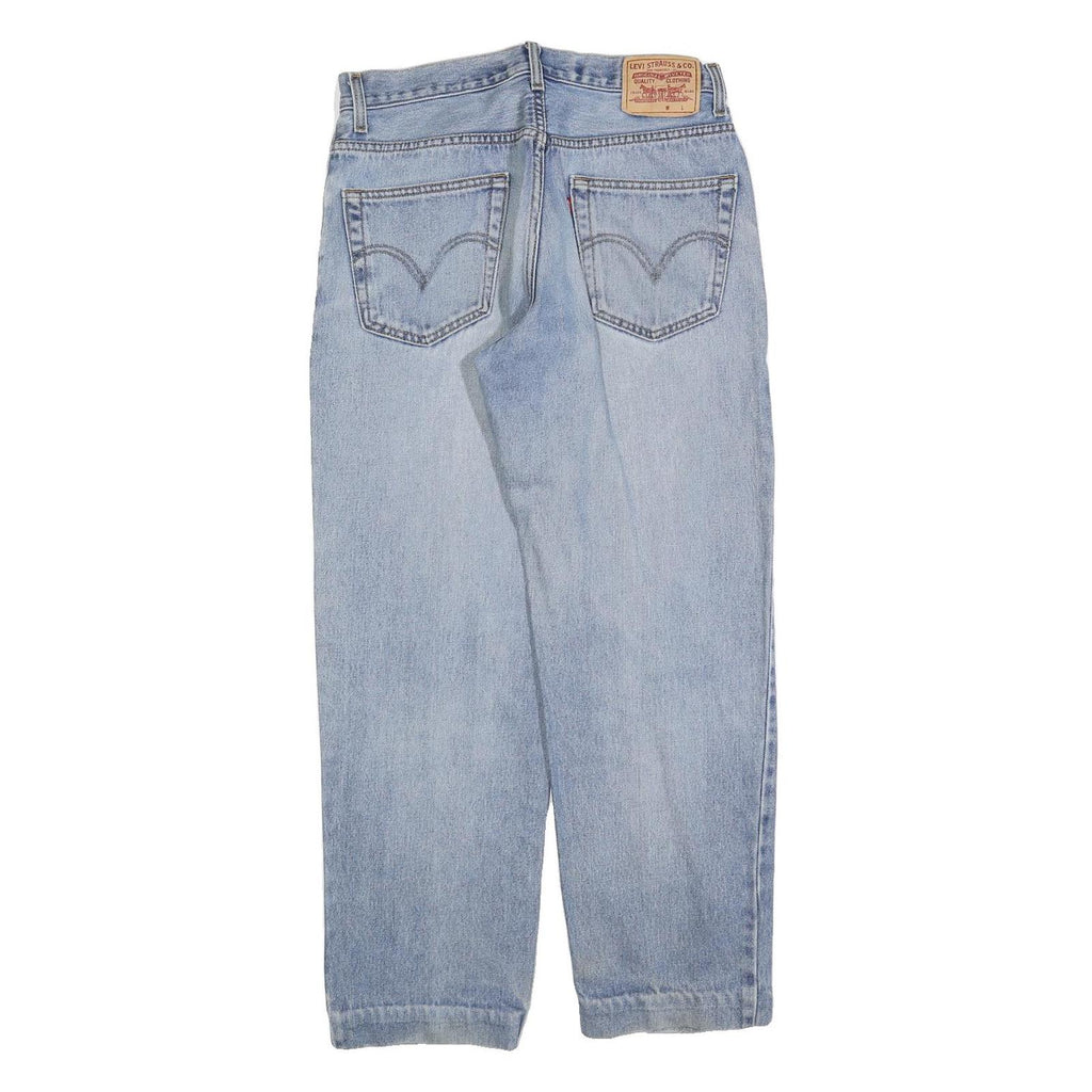LEVI'S Mens Jeans Blue Relaxed Straight Denim Light W32 L29 Classic Casual