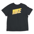 NIKE Mens Black Nike Logo Graphic T-Shirt XL Short Sleeve Crew Neck Sportswear