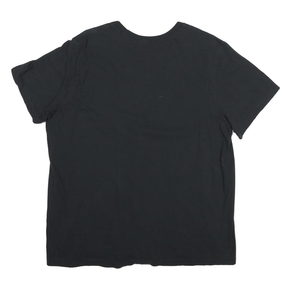 NIKE Mens Black Nike Logo Graphic T-Shirt XL Short Sleeve Crew Neck Sportswear