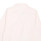 LAUREN RALPH LAUREN Womens Cream Plain Shirt L Button Down Collar Lightweight