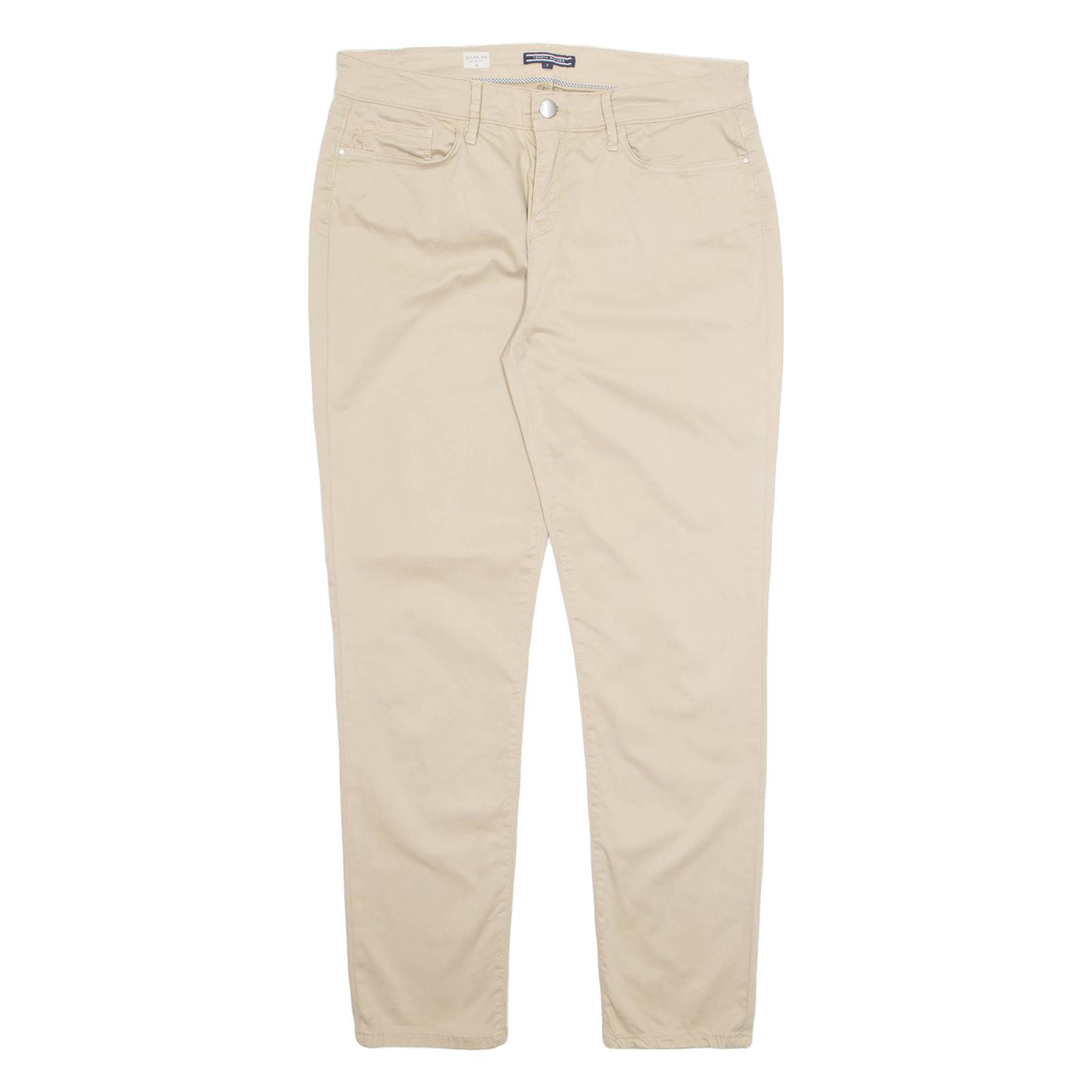 TOMMY HILFIGER Mens Trousers Beige Regular Tapered W32 L29