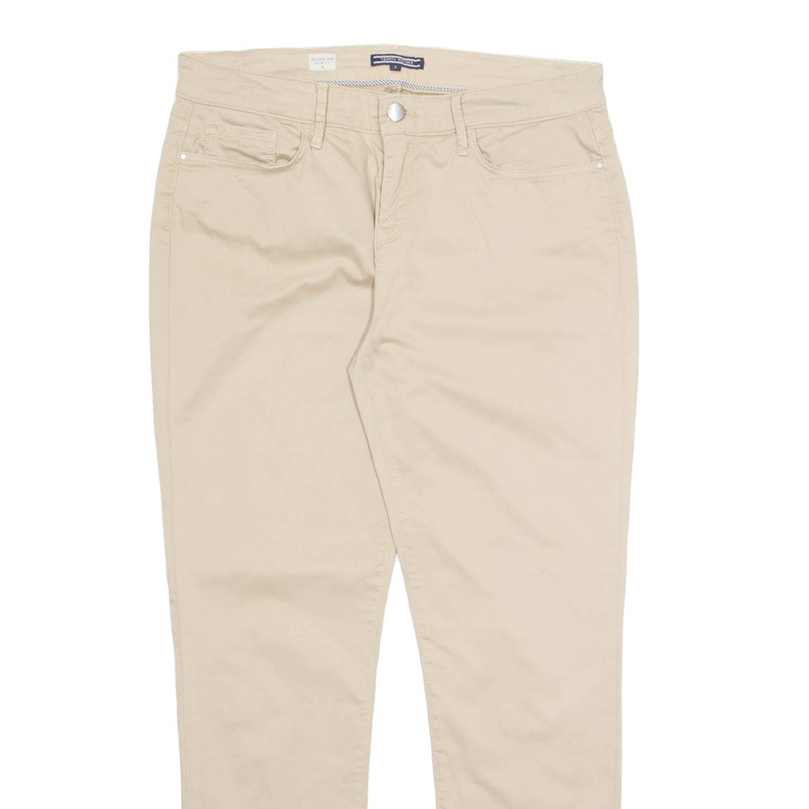 TOMMY HILFIGER Mens Trousers Beige Regular Tapered W32 L29