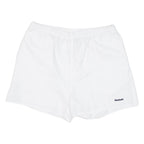 REEBOK Womens Sports Shorts White Relaxed UK 12 W30