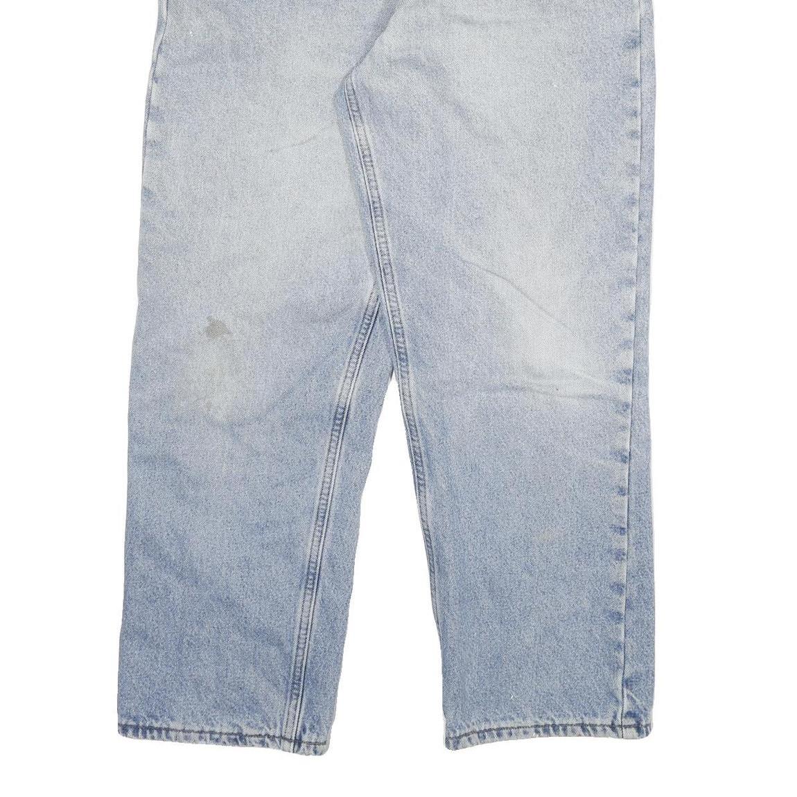 CARHARTT Mens Jeans Blue Relaxed Straight Denim Medium W34 L29 Casual Durable