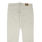 LEE COOPER Mens Cotton Blend Beige Regular Fit Straight Leg Trousers W40 L31