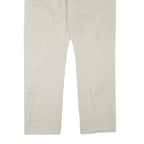 LEE COOPER Mens Cotton Blend Beige Regular Fit Straight Leg Trousers W40 L31