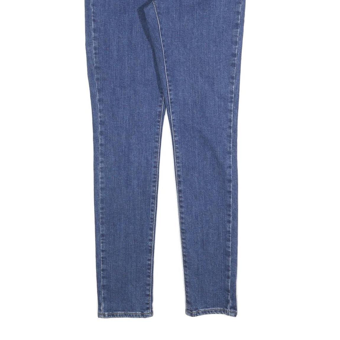 LEVI'S Womens Jeans Blue Slim Skinny Denim Medium W28 L30 Stretch Zip Fly