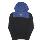 G-STAR Mens Black & Blue Hooded Zip Jacket M Cotton Casual Streetwear Knit