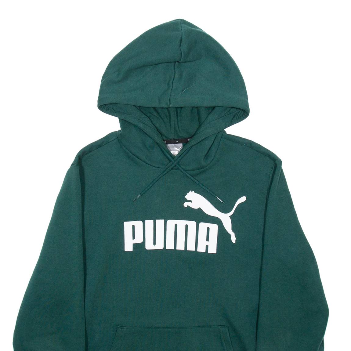 PUMA Mens Green Hoodie S
