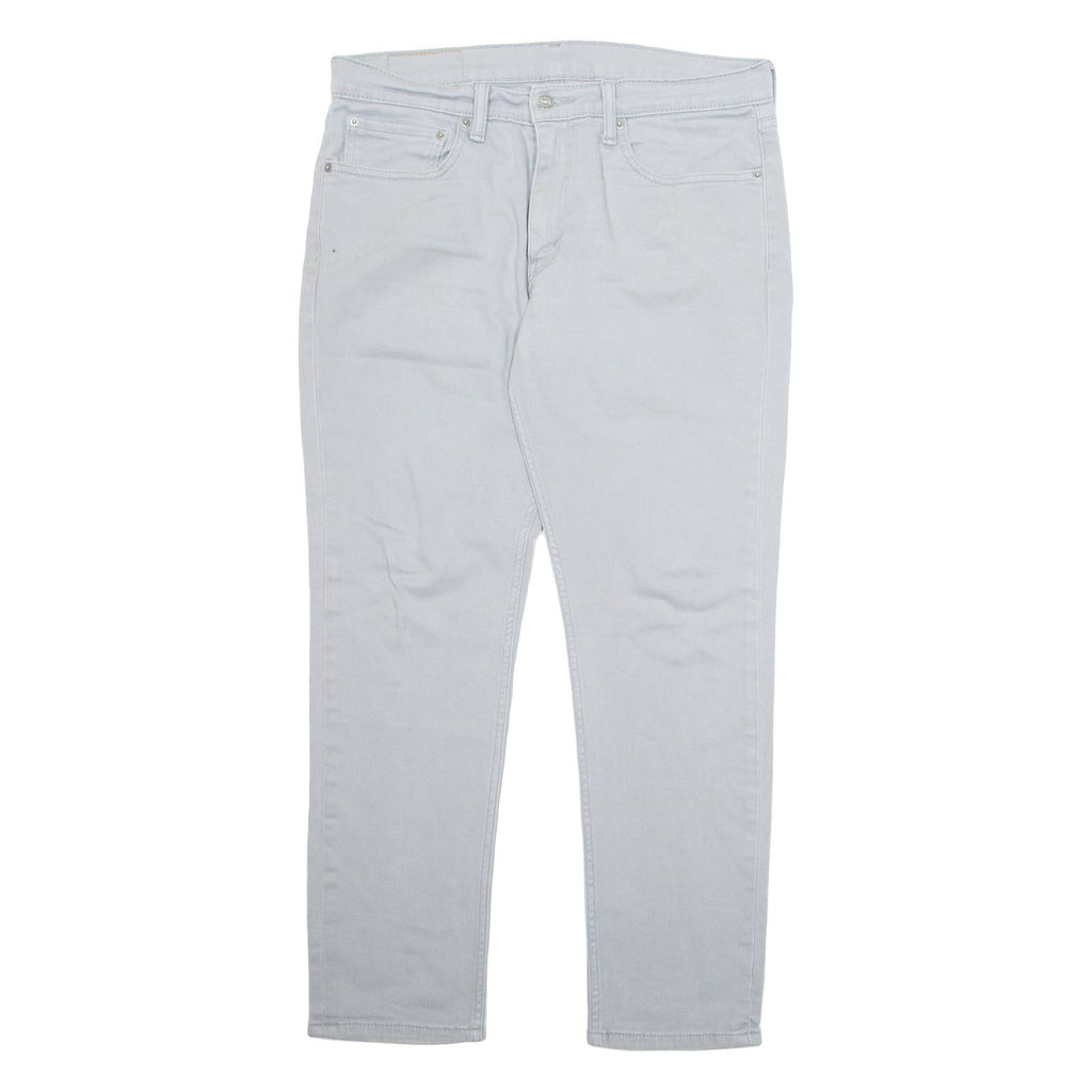 LEVI'S 511 Jeans Mens Grey Skinny Straight W34 L30