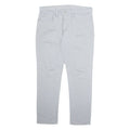 LEVI'S 511 Jeans Mens Grey Skinny Straight W34 L30