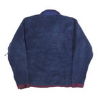 MOUNTAIN EQUIPMENT Womens Navy & Burgundy Polyester Patterned Pullover Jumper L