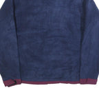 MOUNTAIN EQUIPMENT Womens Navy & Burgundy Polyester Patterned Pullover Jumper L