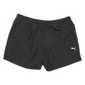 PUMA Mesh Lining Mens Sports Shorts Black L W36