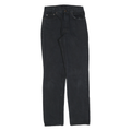 LEVI'S Womens Regular Black Jeans Denim W26 L32 Button Closure Classic Fit
