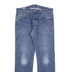 LEVI'S 501 BIG E Mens Jeans Blue Regular Straight Denim Light W34 L32 Button