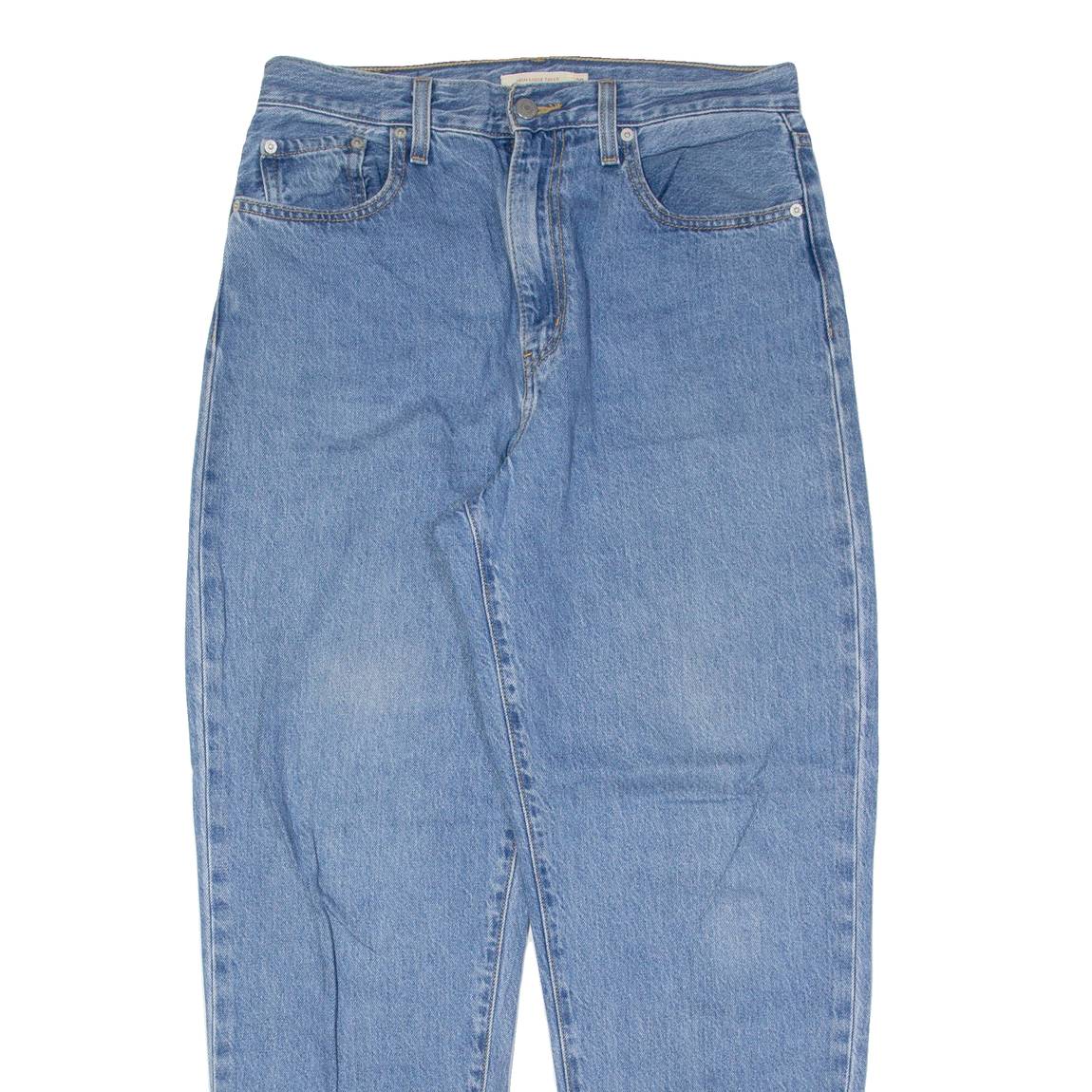 LEVI'S Big E Womens Jeans Blue Regular Tapered W32 L28