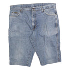 WRANGLER Mens Denim Blue Classic XL W38 Cotton Blend Shorts Casual Regular Fit