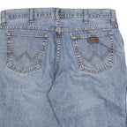 WRANGLER Mens Denim Blue Classic XL W38 Cotton Blend Shorts Casual Regular Fit