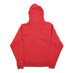 CHAMPION Mens Red Pullover Hoodie L Cotton Blend Hooded Sweatshirt