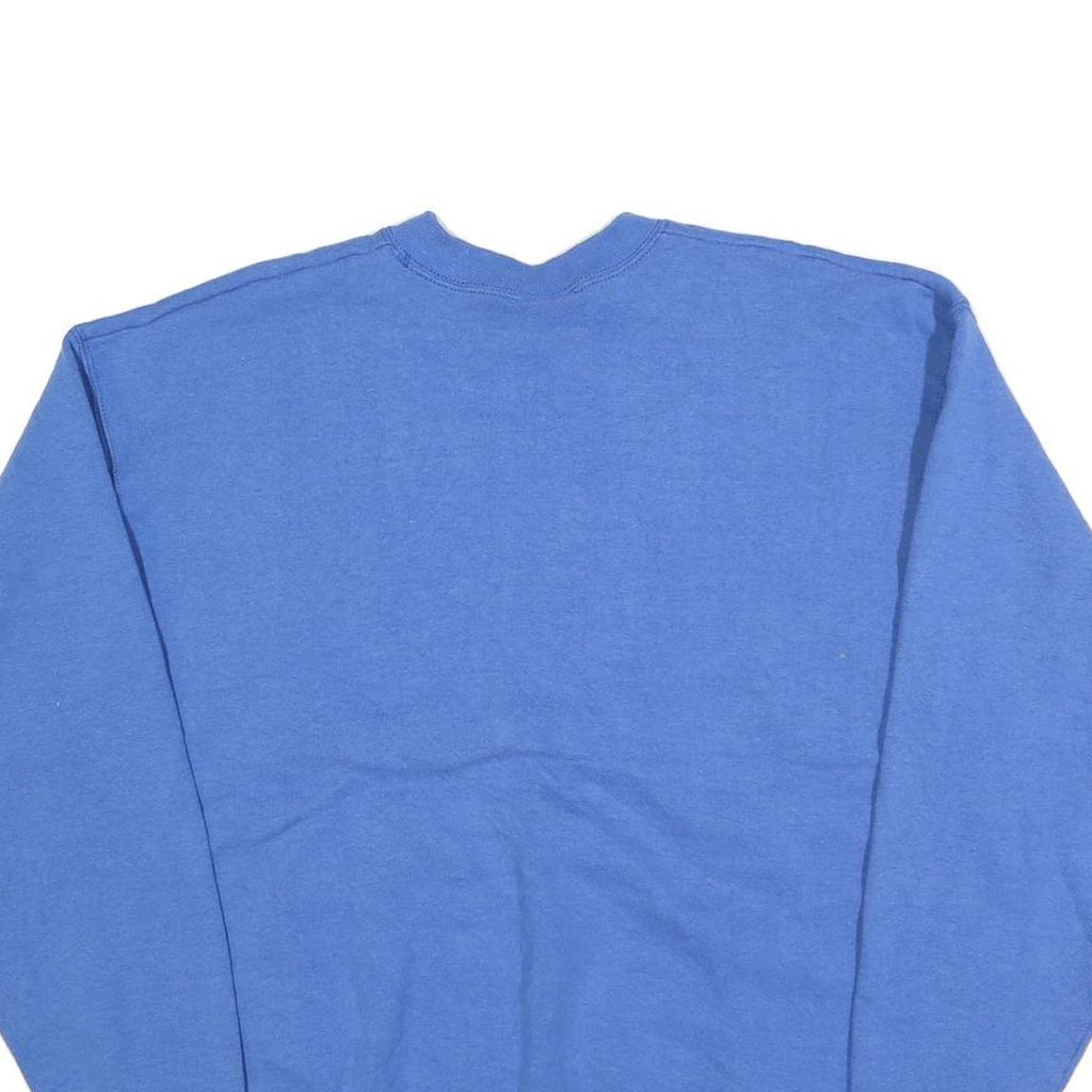 PRO SPIRIT Mens Blue Cotton Blend Crew Neck XL Sweatshirt Casual Pullover