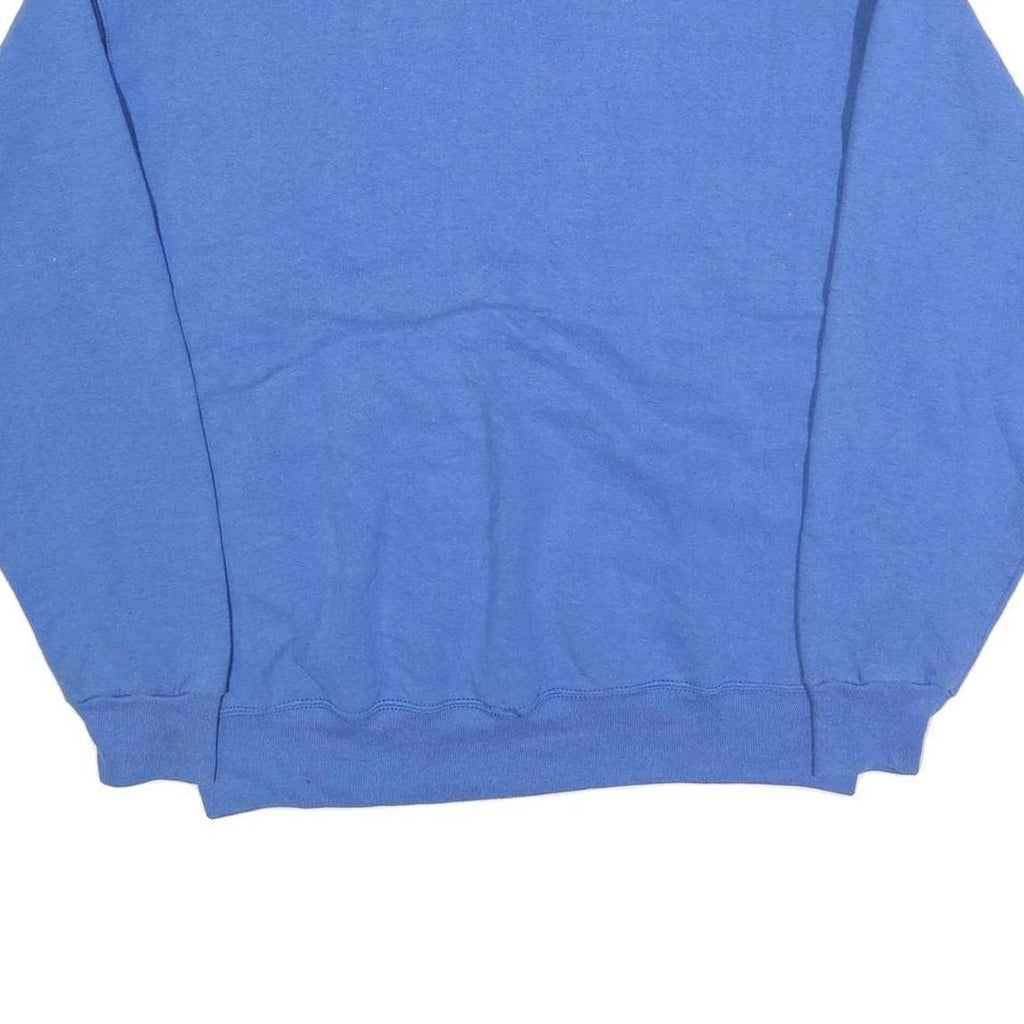 PRO SPIRIT Mens Blue Cotton Blend Crew Neck XL Sweatshirt Casual Pullover