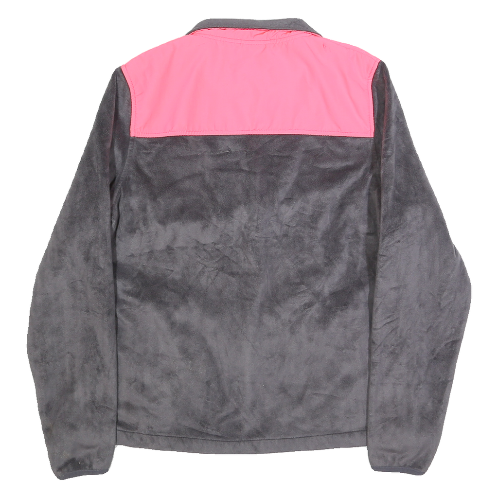 FILA Womens Grey & Pink Sport Jacket M Polyester Blend Zip Up Casual Outdoor