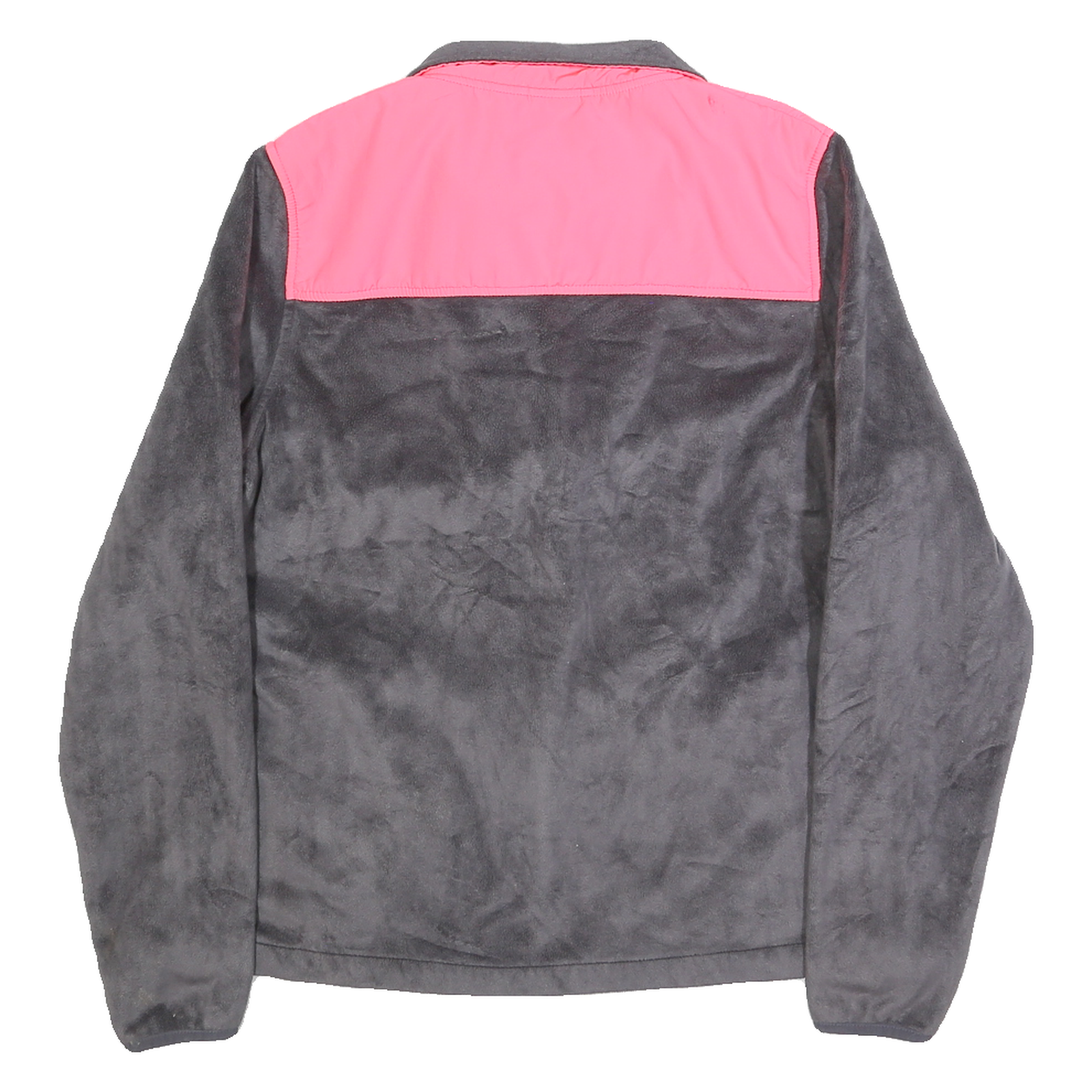 FILA Womens Grey & Pink Sport Jacket M Polyester Blend Zip Up Casual Outdoor