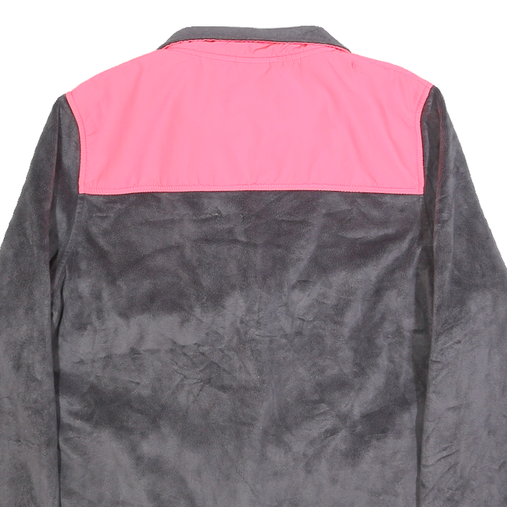 FILA Womens Grey & Pink Sport Jacket M Polyester Blend Zip Up Casual Outdoor