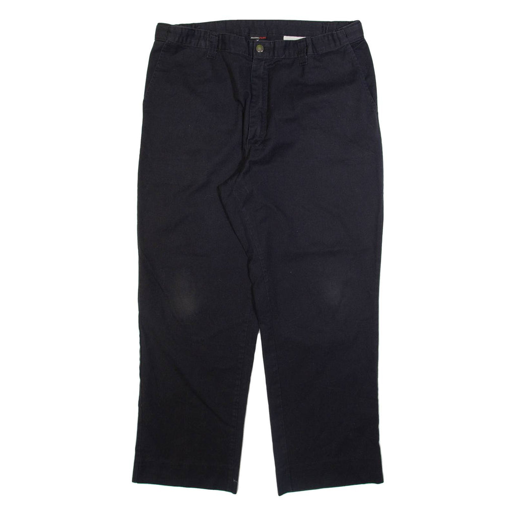 DICKIES Mens Trousers Black Regular Straight W36 L29