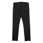 ARMANI EXCHANGE Mens Jeans Black Slim Skinny Denim W33 L31 Zip Cotton Blend