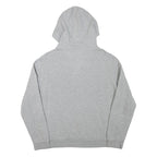 PEPE JEANS Mens Grey Hoodie M Cotton Blend Pullover Logo Print London