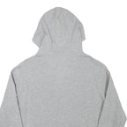 PEPE JEANS Mens Grey Hoodie M Cotton Blend Pullover Logo Print London