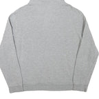 PEPE JEANS Mens Grey Hoodie M Cotton Blend Pullover Logo Print London