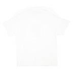 PORT & COMPANY Mens White FR Baseball Graphic T-Shirt XL Short Sleeve Crew Neck