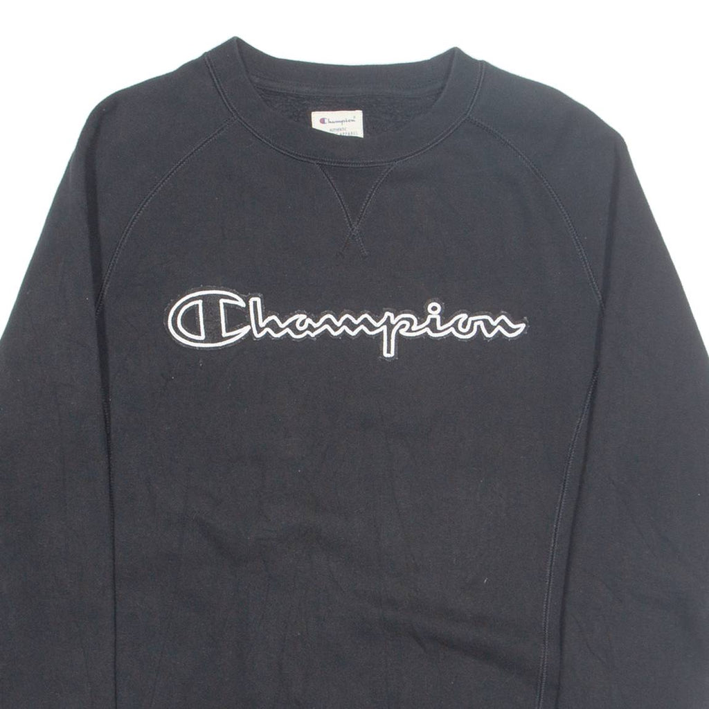 CHAMPION REVERSE WEAVE Petit Womens Sweatshirt Black S