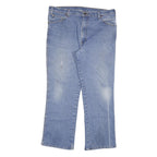 DICKIES Mens Jeans Blue Regular Straight Denim Medium W38 L30 Workwear Zip