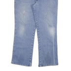 DICKIES Mens Jeans Blue Regular Straight Denim Medium W38 L30 Workwear Zip