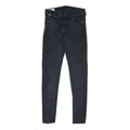 POLO RALPH LAUREN Womens Slim Black Denim Jeans W28 L30 Stretch Comfort Zip