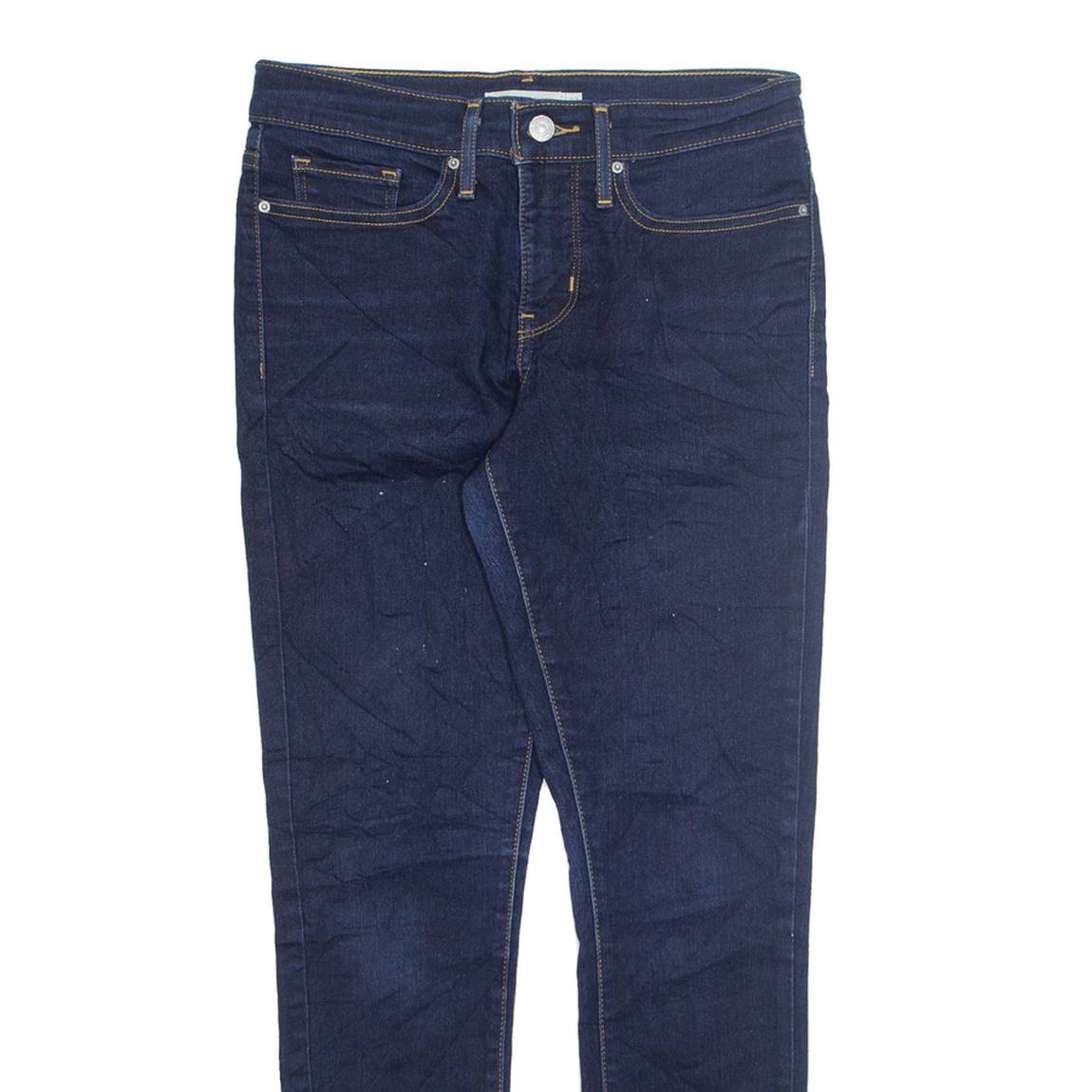 LEVI'S Womens Jeans Blue Regular Skinny W27 L28