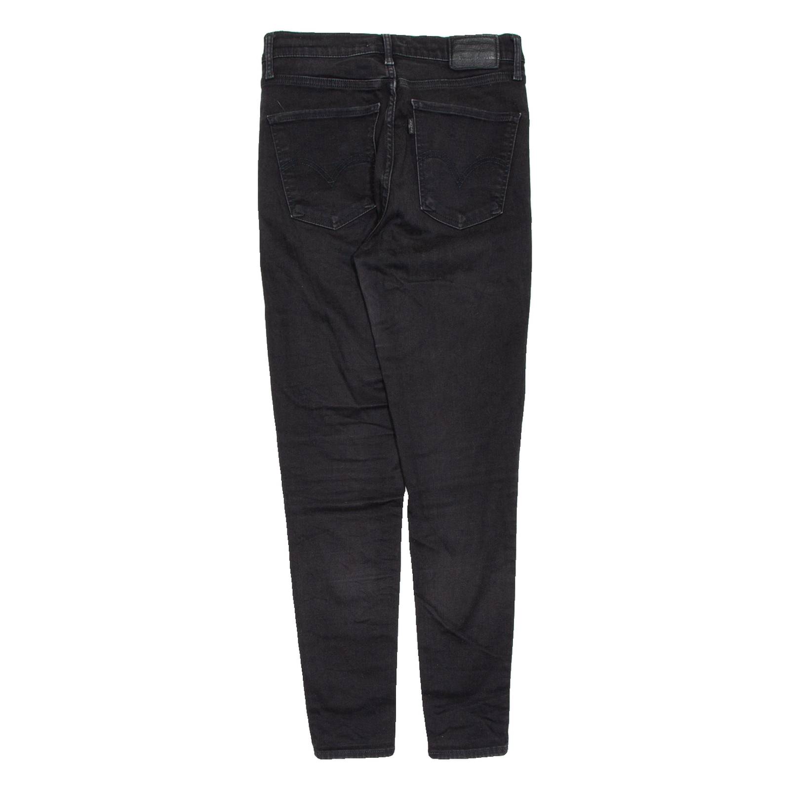LEVI'S Mile High BIG E Womens Jeans Black Slim Skinny W28 L28