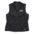 THE NORTH FACE Womens Black Quilted Jacket L Polyester Blend Zip Lightweight