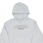 CHAMPION Boothbay Harbor Mens Grey Hoodie USA M