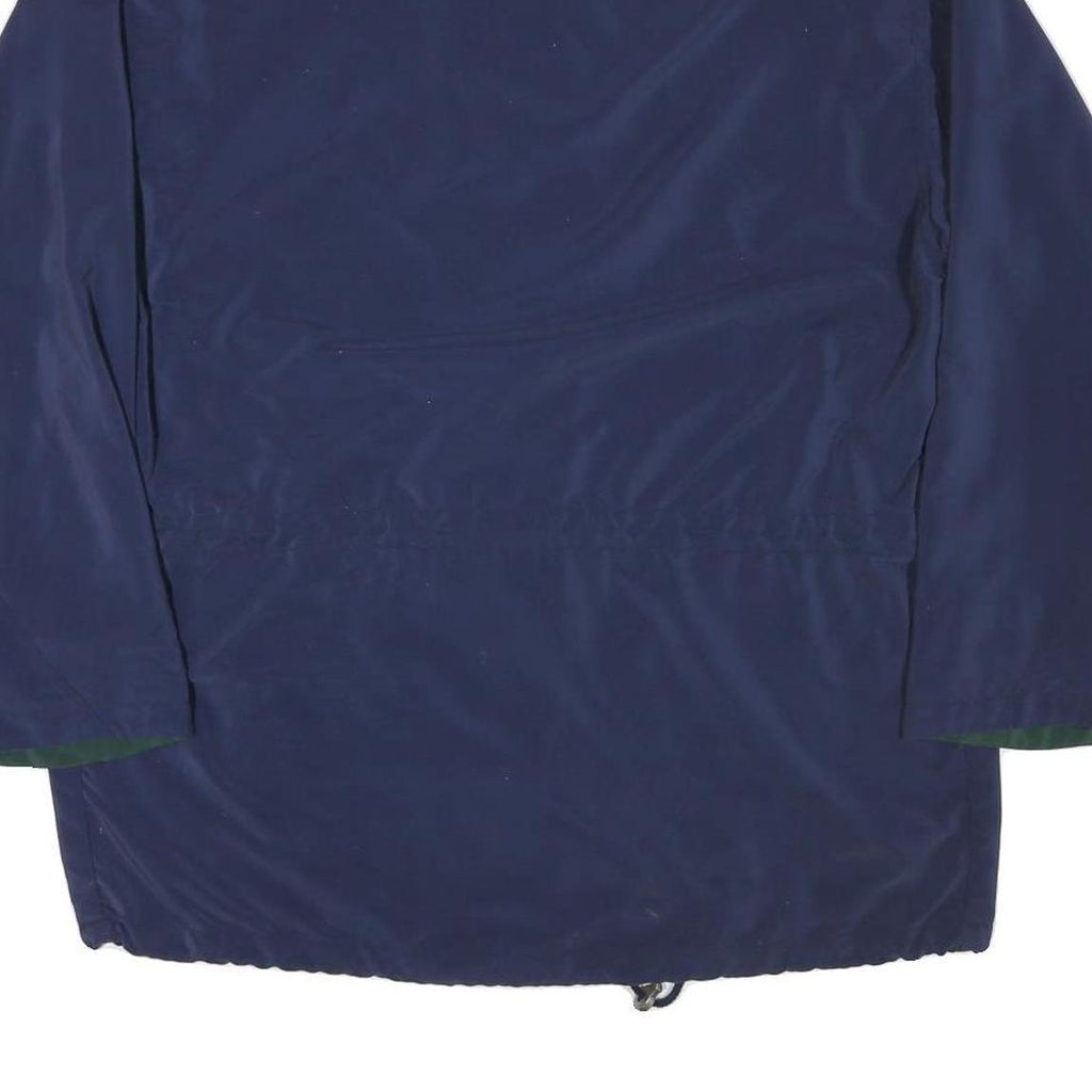 DANIEL HECHTER Mens Navy Blue Outdoor Jacket L Polyester Plain Zip Casual