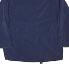 DANIEL HECHTER Mens Navy Blue Outdoor Jacket L Polyester Plain Zip Casual