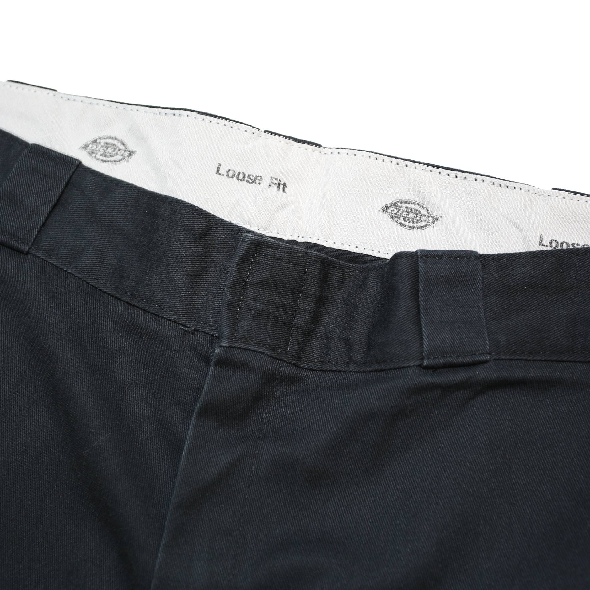 DICKIES Mens Black Casual Shorts XL W40 Loose Fit Cotton Blend