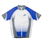 TWERENBOLD Full Zip Cycling Mens Jersey White M
