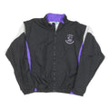 AUGUSTA Mens Black & Purple Lady Diamondbacks Sports Track Jacket L Polyester